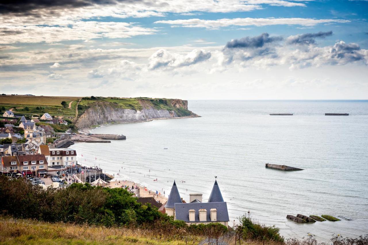 Les Volets Bleus - Duplex Proche Plage Et Centre Arromanches-les-Bains Extérieur photo